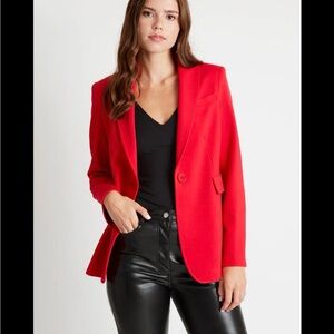 Kenar Vibrant Red Blazer
